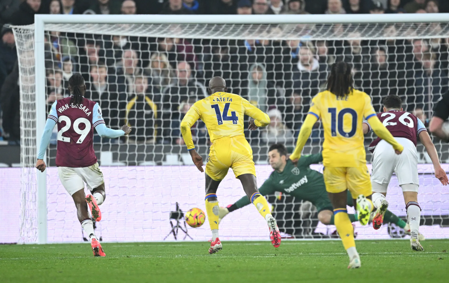 West Ham vs Crystal Palace (22:00 – 18/01) | Xem lại trận đấu